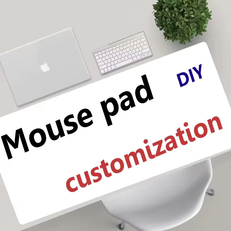 Rubber Mat Desk - Custom DIY Mouse Pad Personalized Large