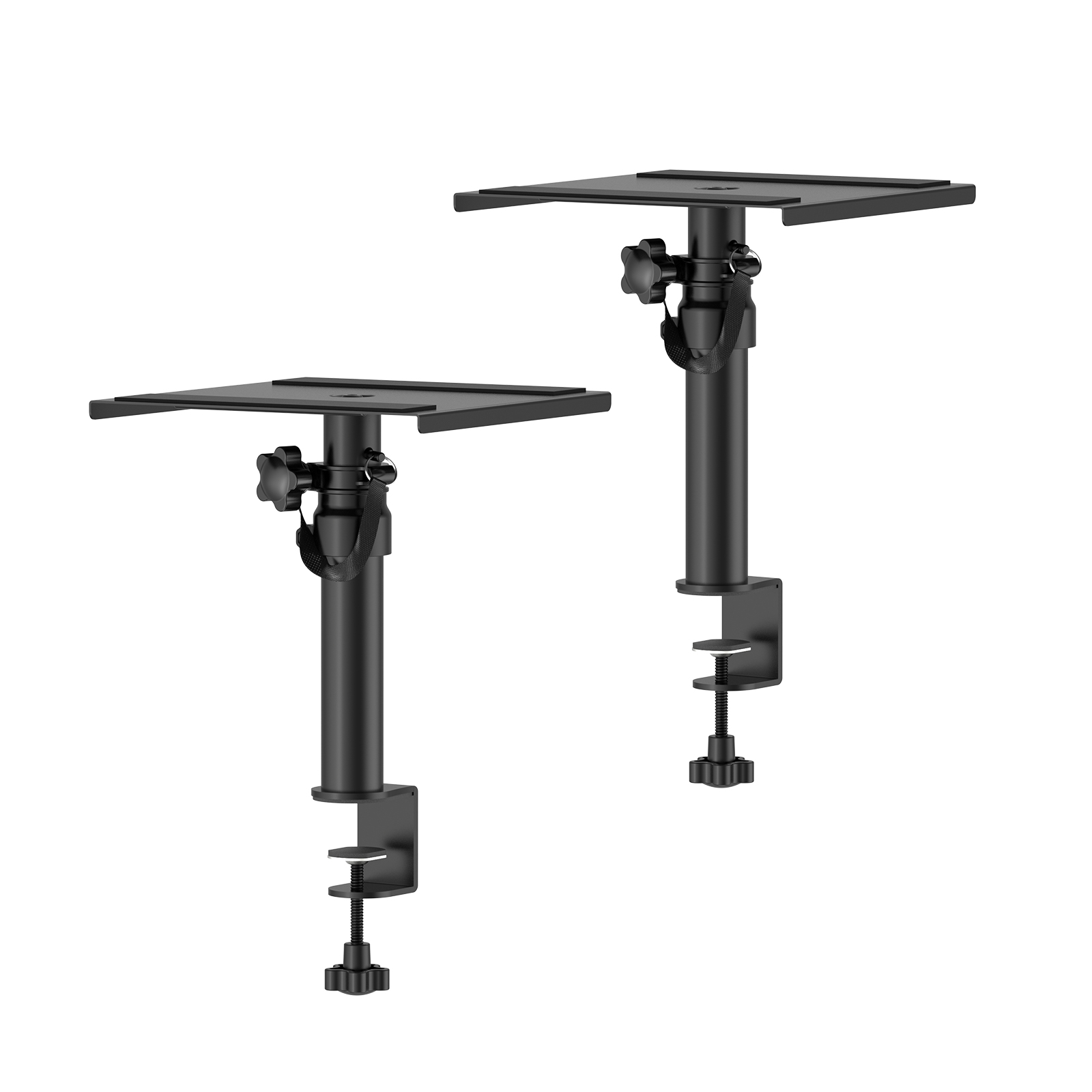 Desk Setup With Speakers - Set of 2 Desktop Clamp Speaker
