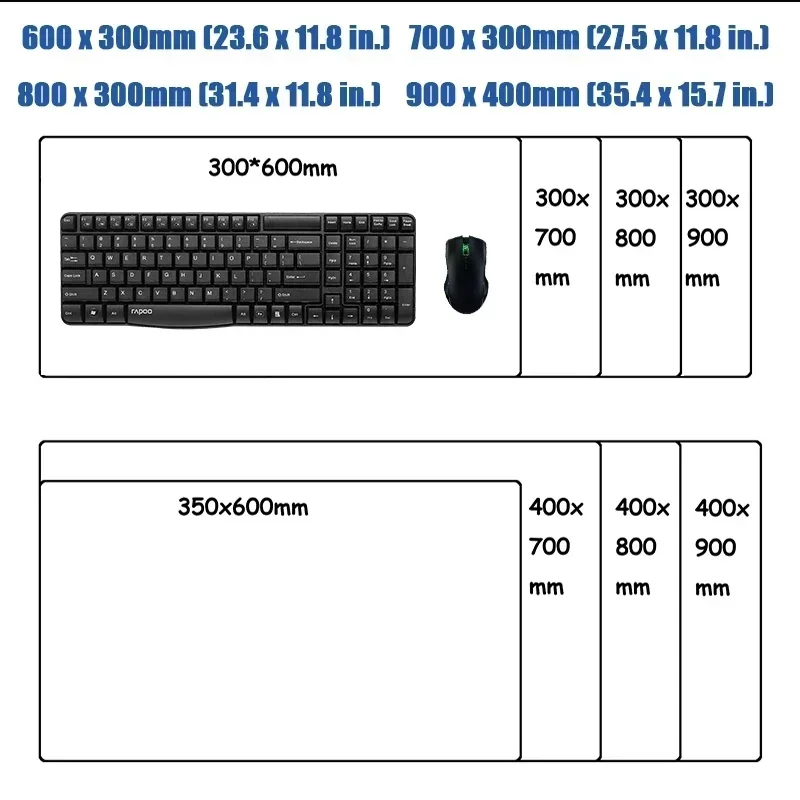 Custom DIY Mouse Pad Personali - Rubber Mat Desk recension och pris
