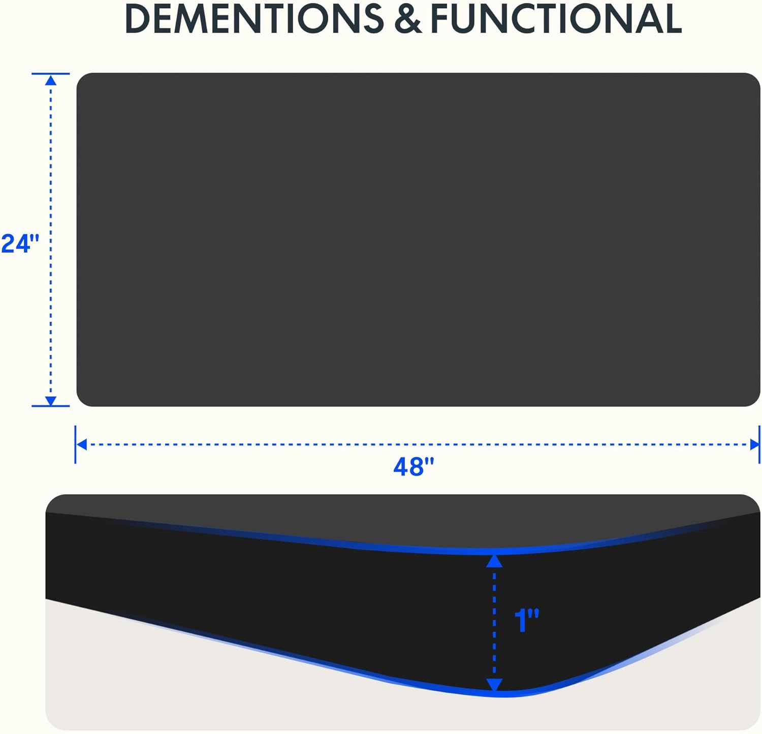 Electric Standing Desk 48 x 24 - Desk Setup One Monitor recension och pris