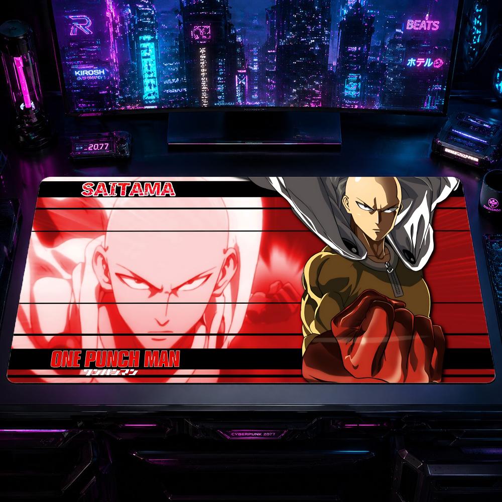 Gaming Mouse Pad OOne-Punch Ma - Desk Setup Laptop And Pc recension och pris