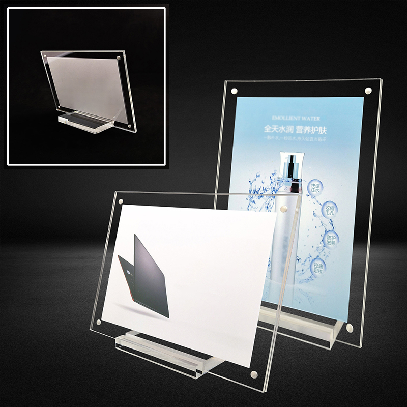 Acrylic Desktop Display Frame  - Desk Setup Poster recension och pris