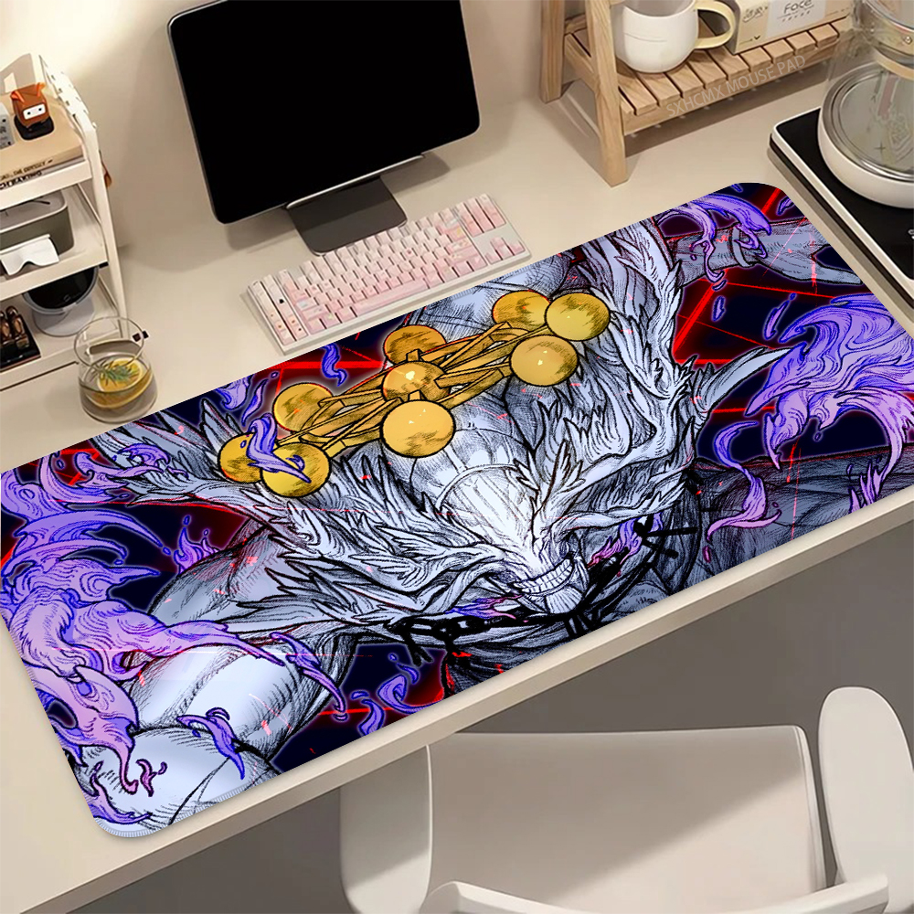 MahoRaga Mouse Pad Cartoon Ani - Desk Setup Ergonomic recension och pris