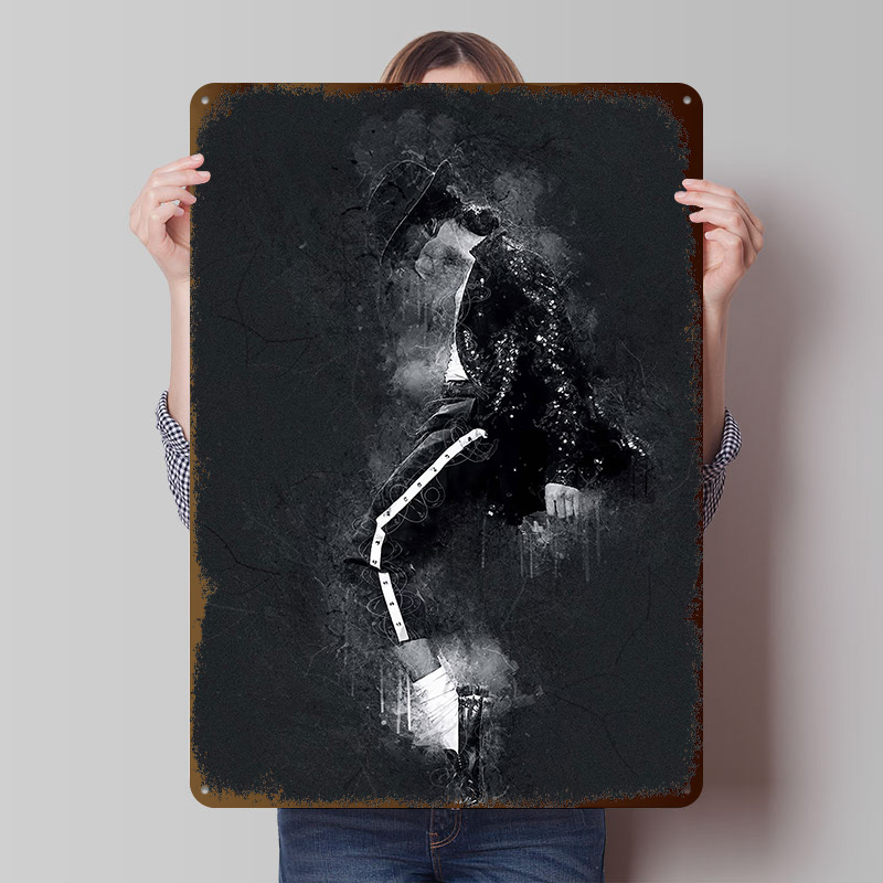 Michael Jackson Tinplate Poste - Desk Setup Poster recension och pris
