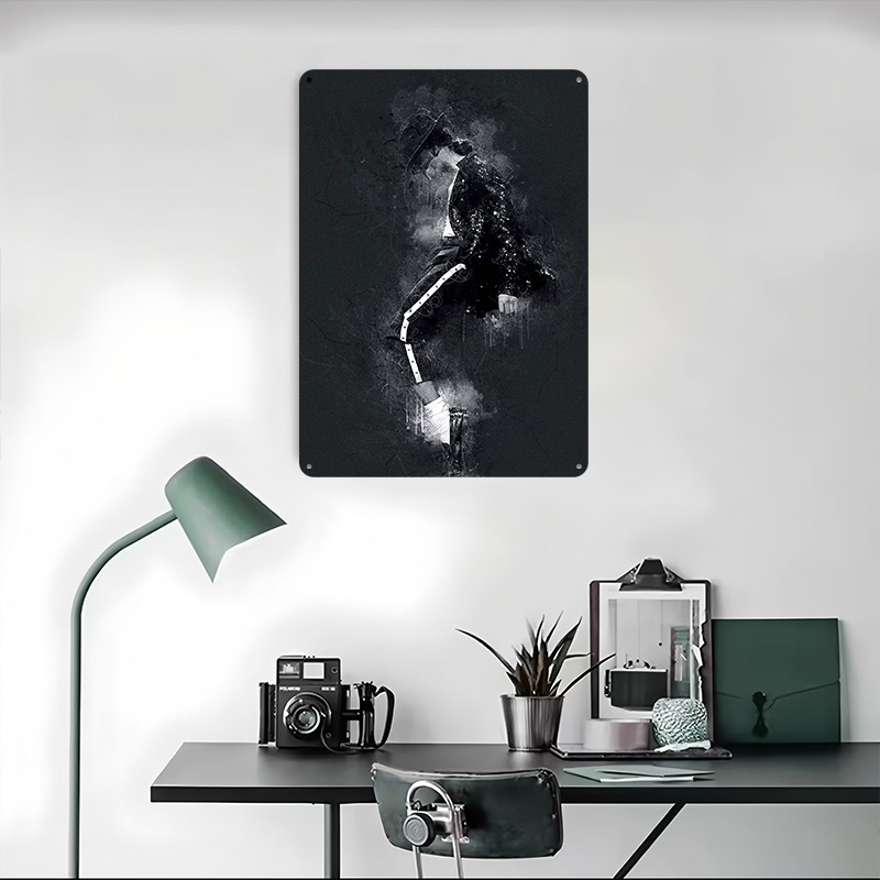 Michael Jackson Tinplate Poste - Desk Setup Poster recension och pris