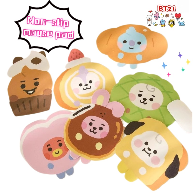 New BT21 koya RJ Shooky Mang C - Rubber Mat Desk recension och pris