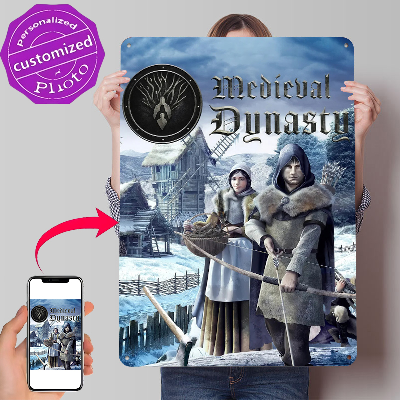 Medieval Dynasty Game Art Meta - Desk Setup Poster recension och pris