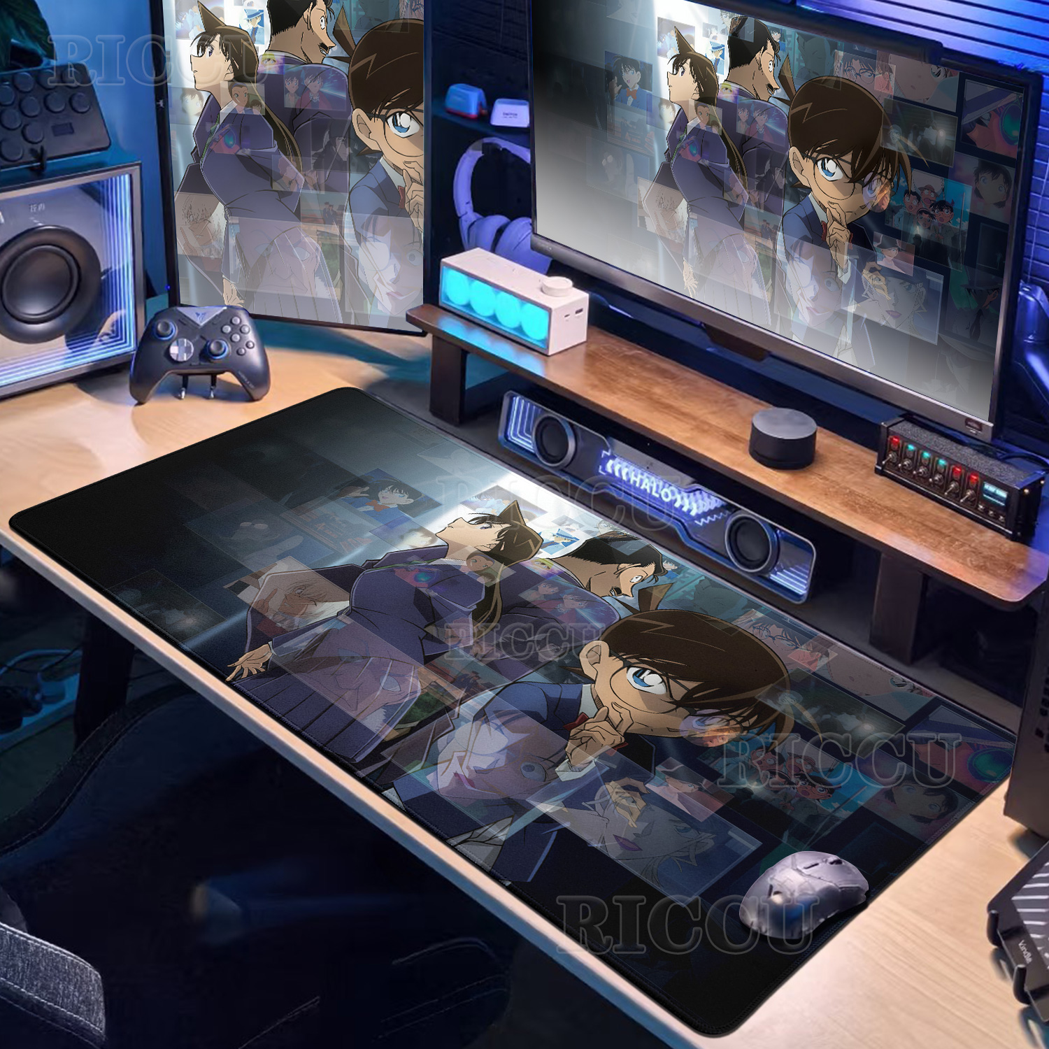 Anime D-Detective Conan Mouse  - Desk Setup Laptop And Pc recension och pris