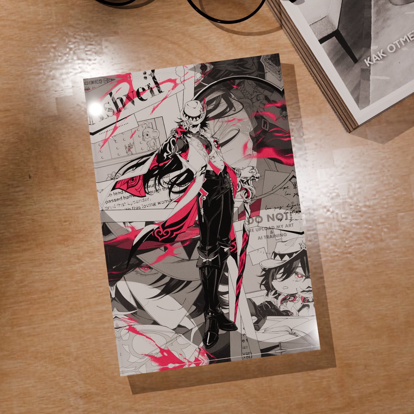 Honkai Star Rail Ashveil HSR P - Desk Setup Poster recension och pris