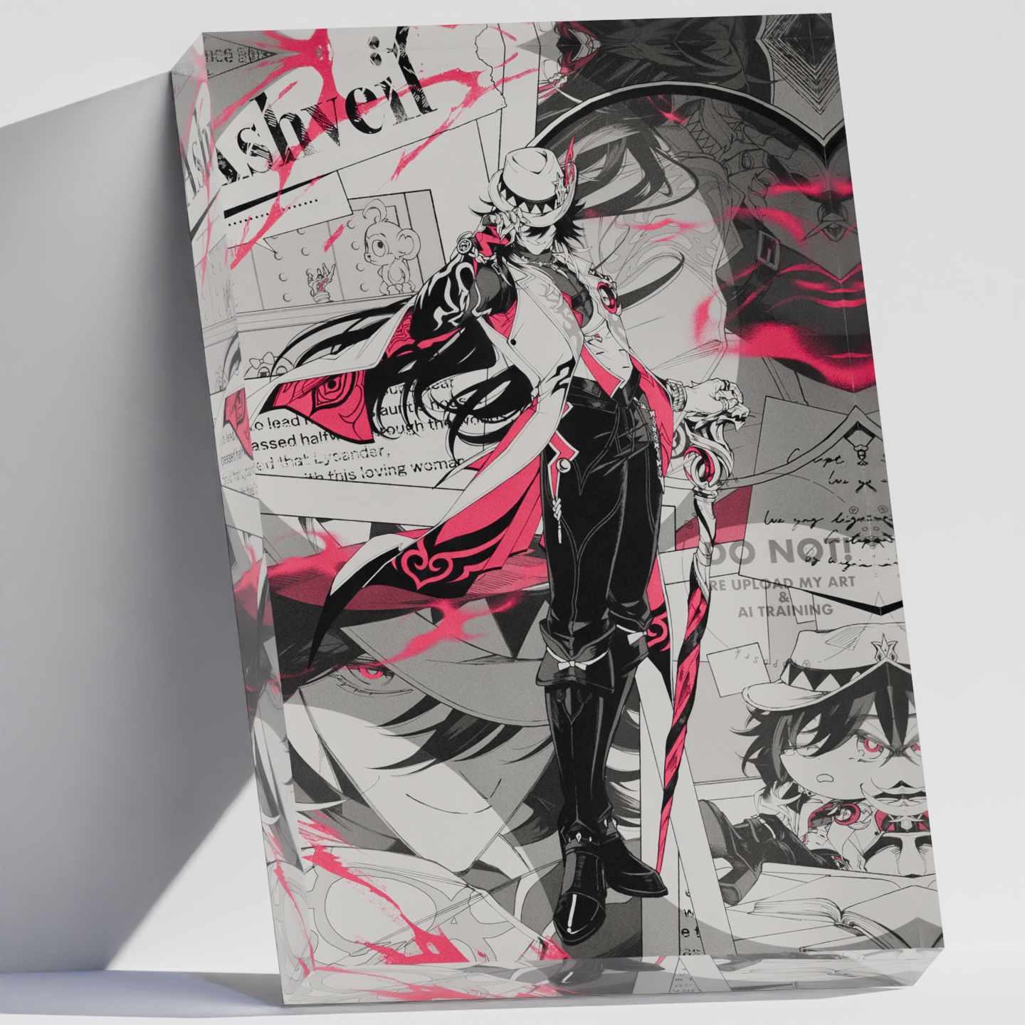 Honkai Star Rail Ashveil HSR P - Desk Setup Poster recension och pris