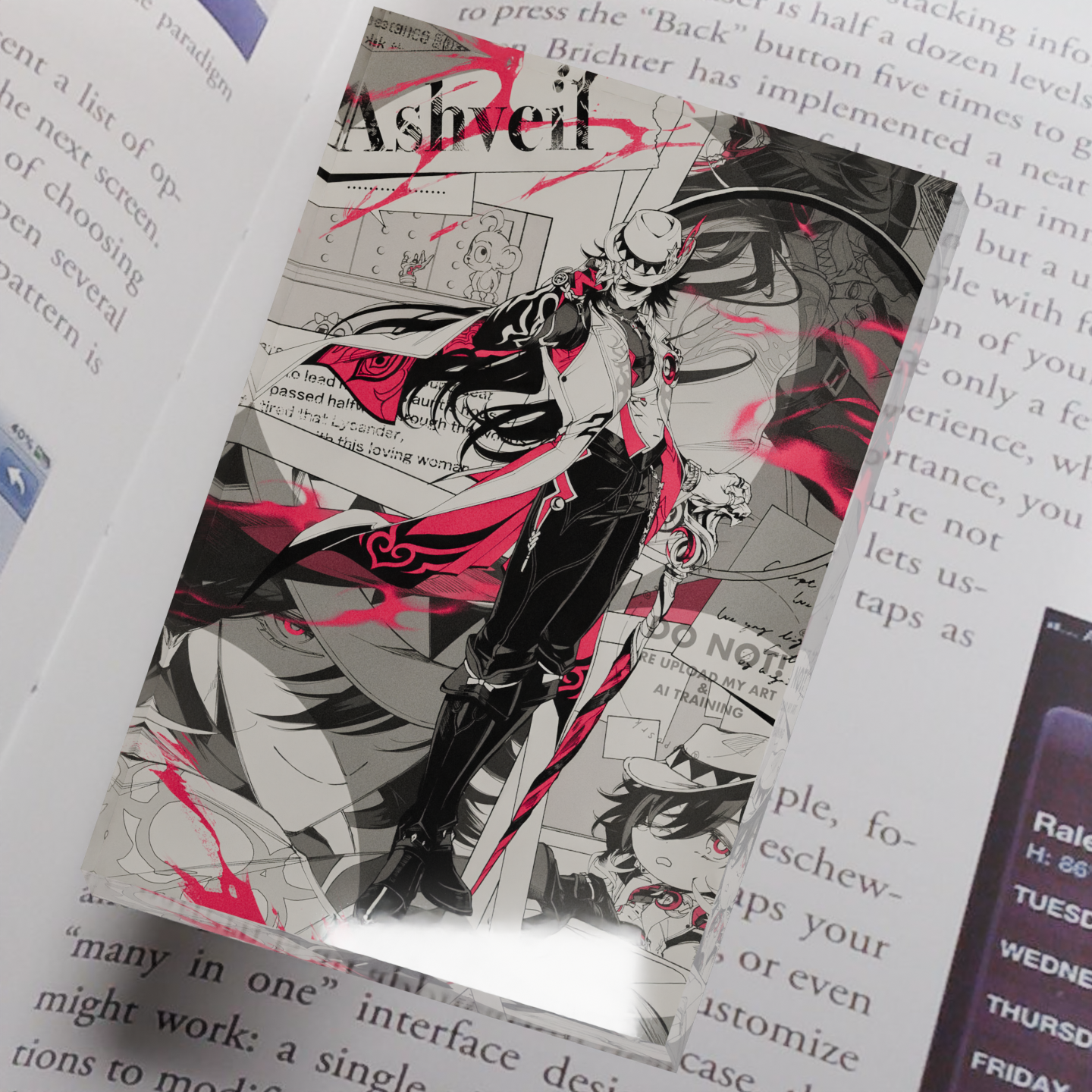 Honkai Star Rail Ashveil HSR P - Desk Setup Poster recension och pris
