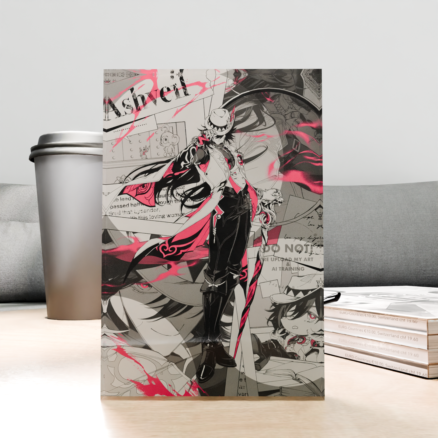 Honkai Star Rail Ashveil HSR P - Desk Setup Poster recension och pris