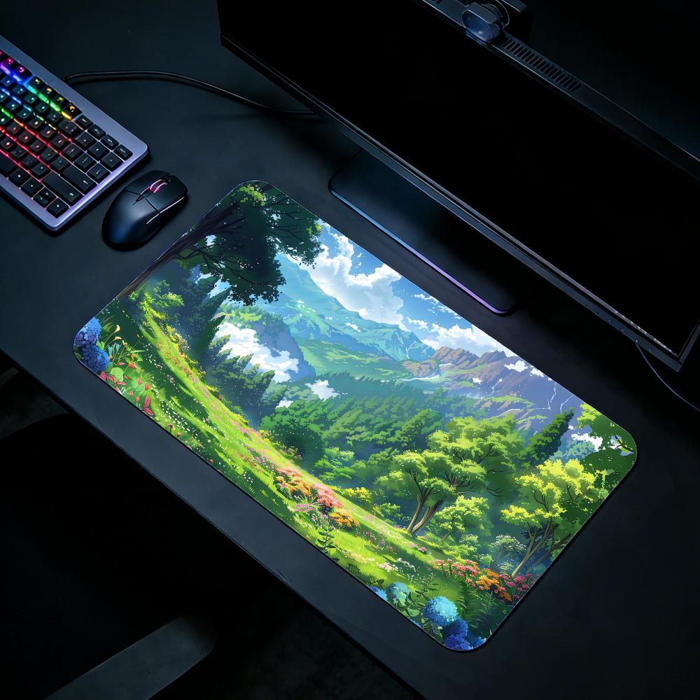 Nature MMountains and forestse - Desk Setup Laptop And Pc recension och pris
