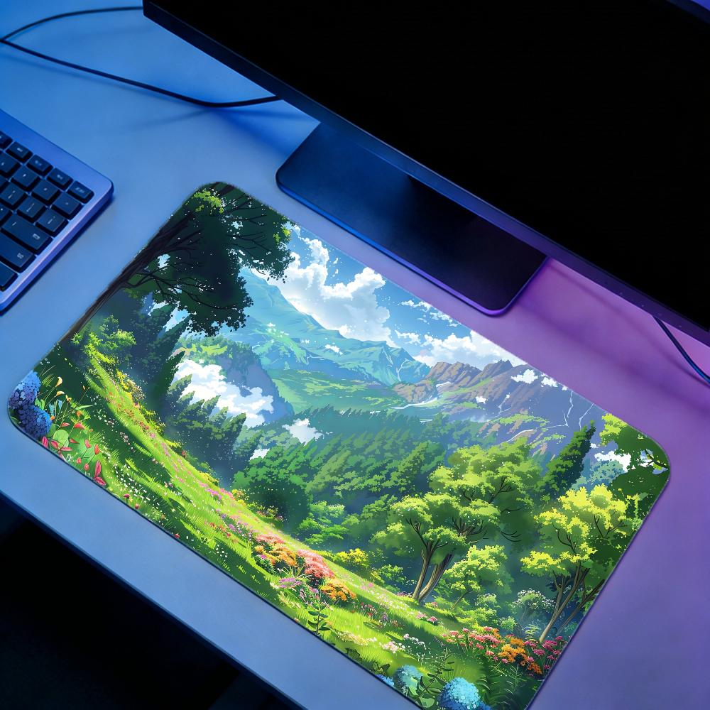 Nature MMountains and forestse - Desk Setup Laptop And Pc recension och pris