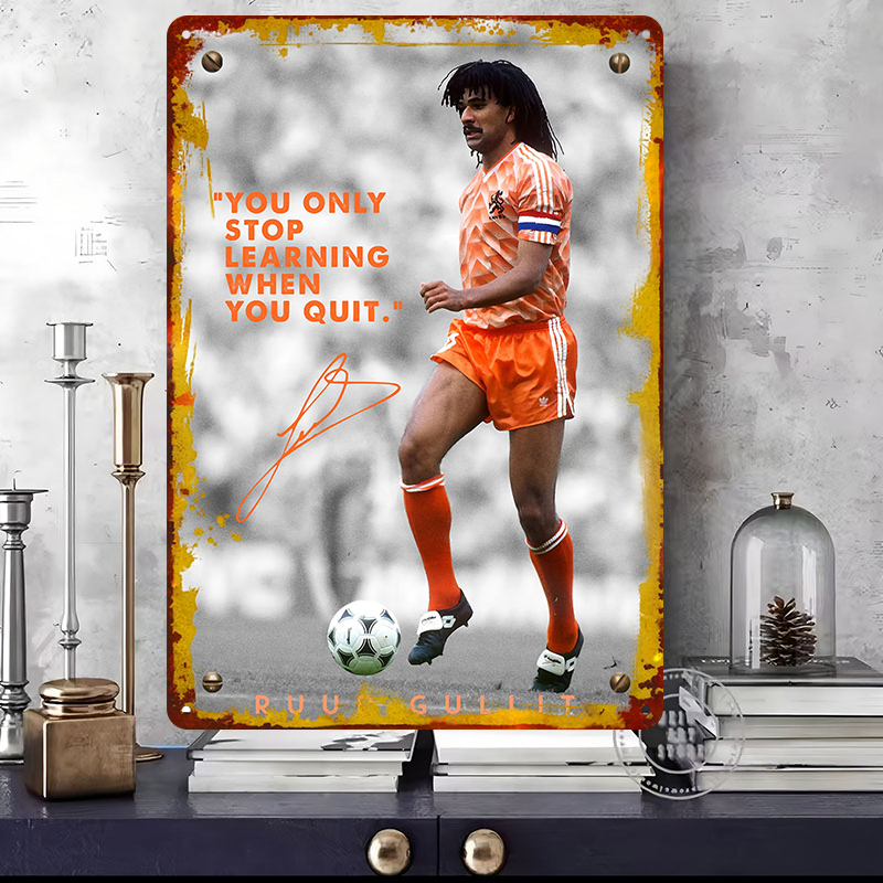 Ruud Gullit Football Player Wa - Desk Setup Poster recension och pris