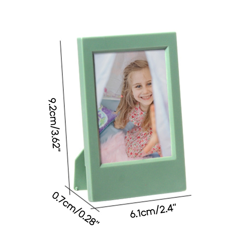 3 Inch Mini Photo Frame for Po - Desk Setup Photo recension och pris