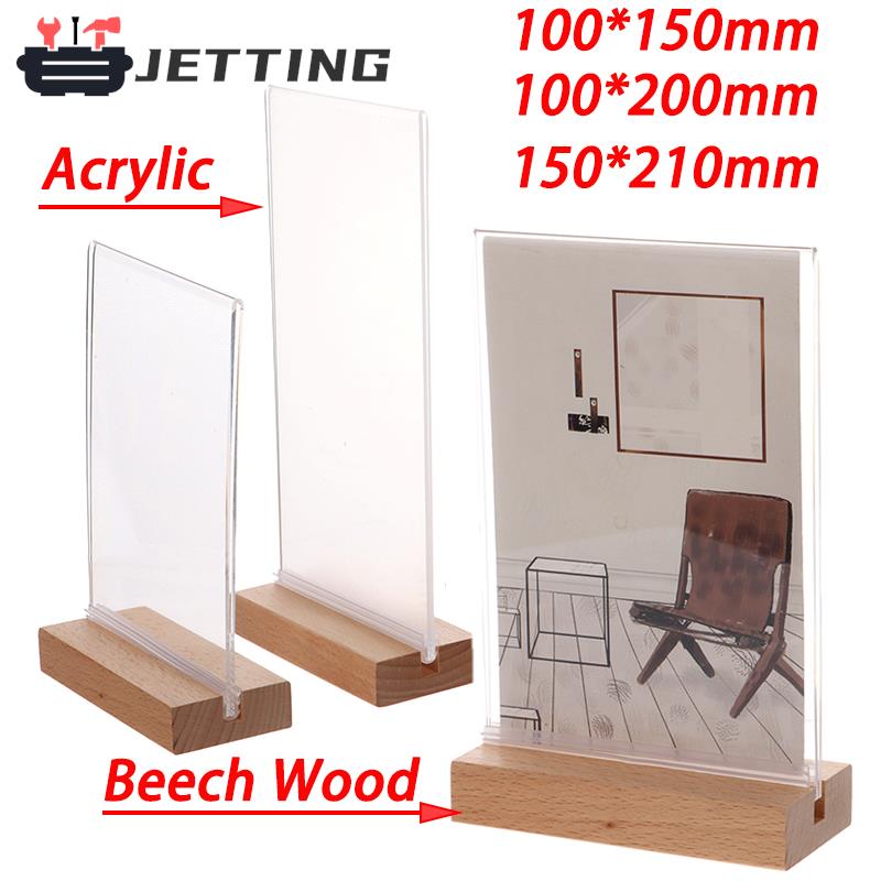 3 Size Transparent Acrylic Fra - Desk Setup Photo recension och pris