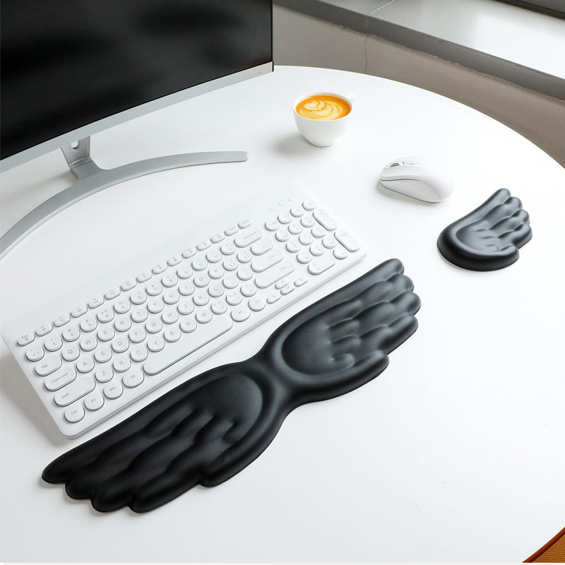 Keyboard Mouse Wrist Rest Ange - Desk Setup Keyboard recension och pris
