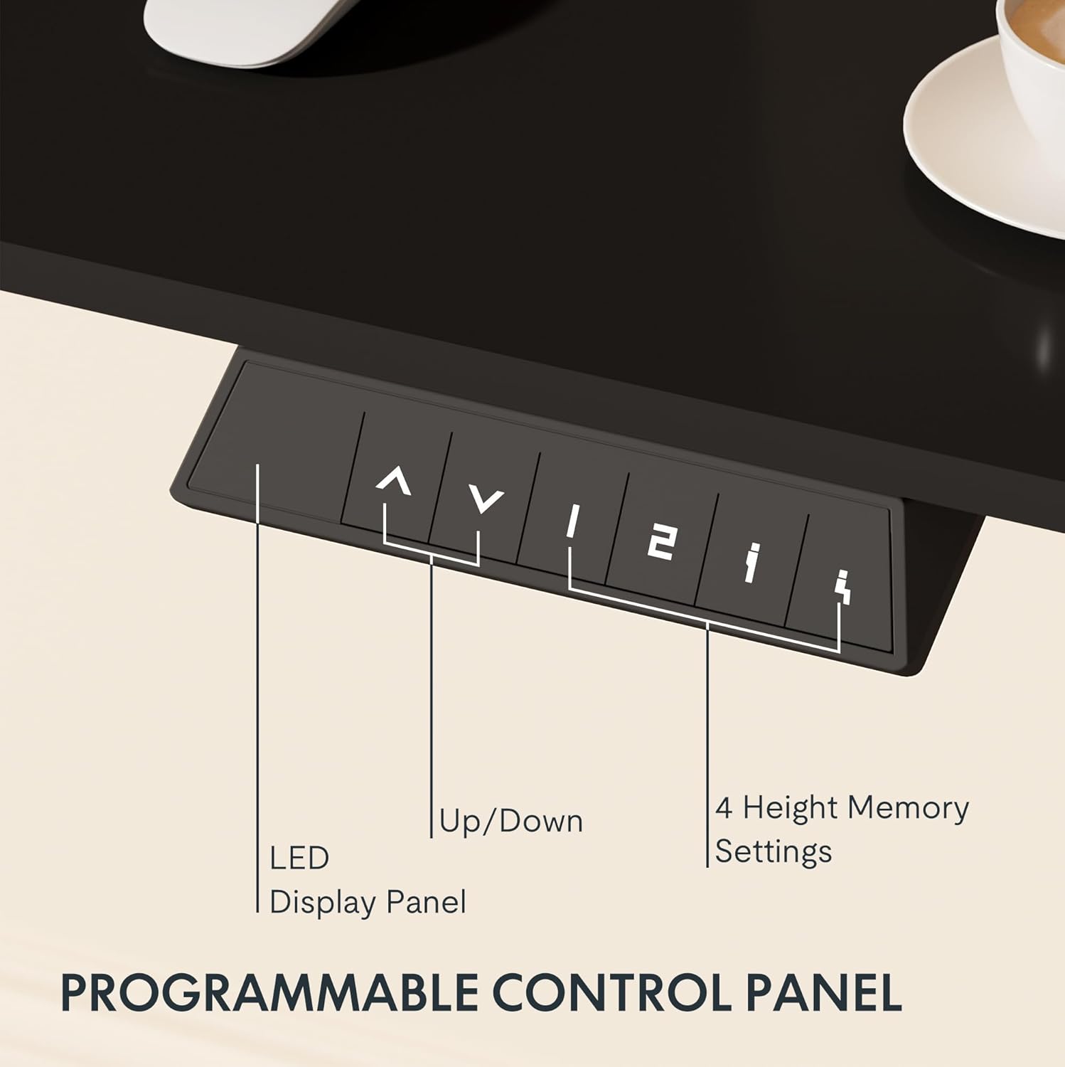 Electric Height Adjustable Sta - Desk Setup One Monitor recension och pris