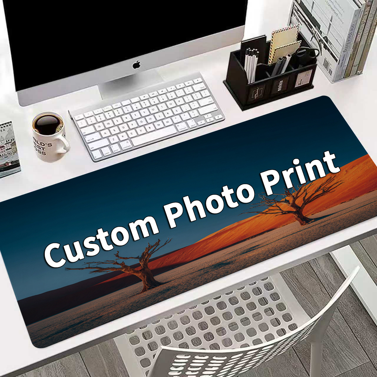 Custom Image Print Rubber Gami - Rubber Mat Desk recension och pris