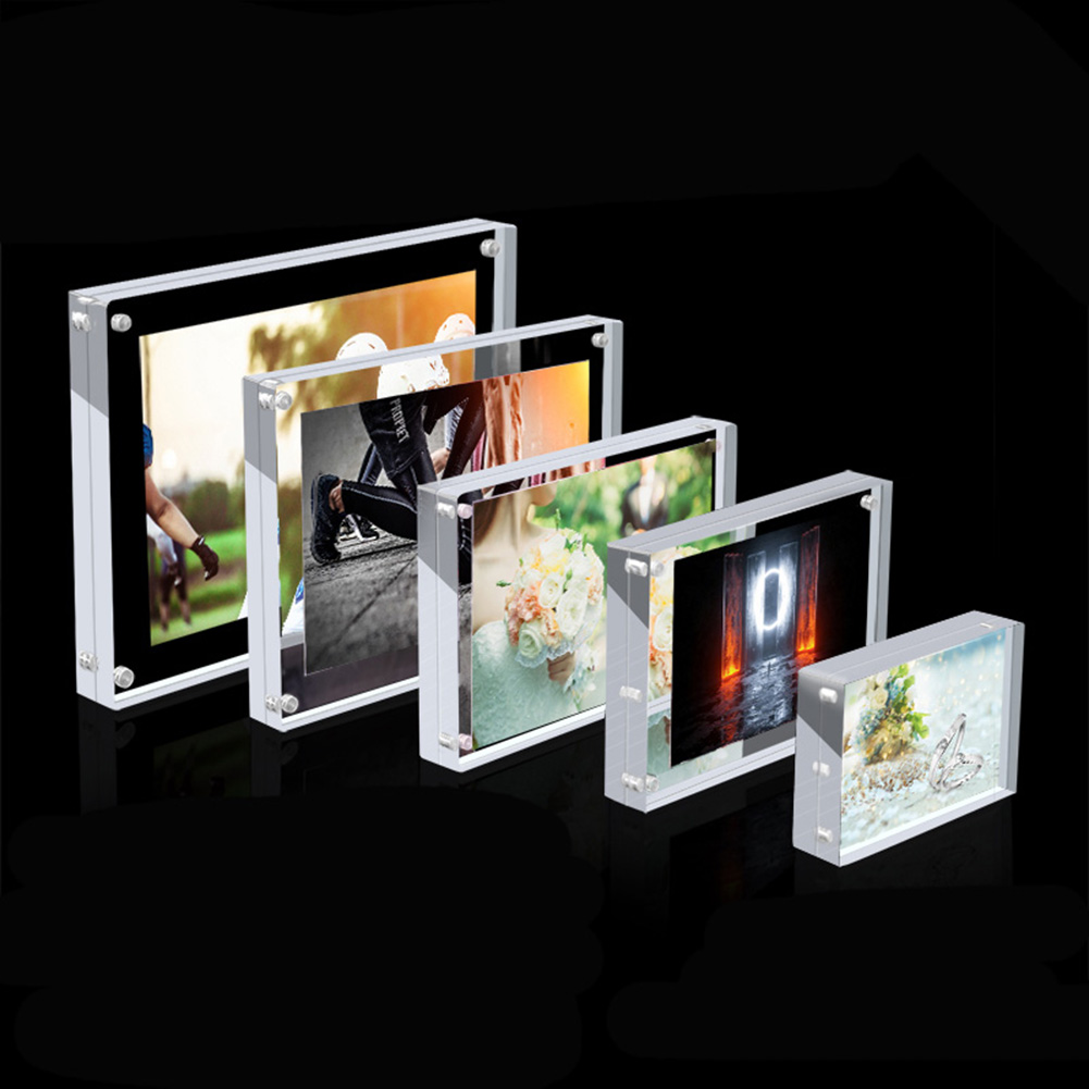 Clear Acrylic Picture Photo Fr - Desk Setup Poster recension och pris