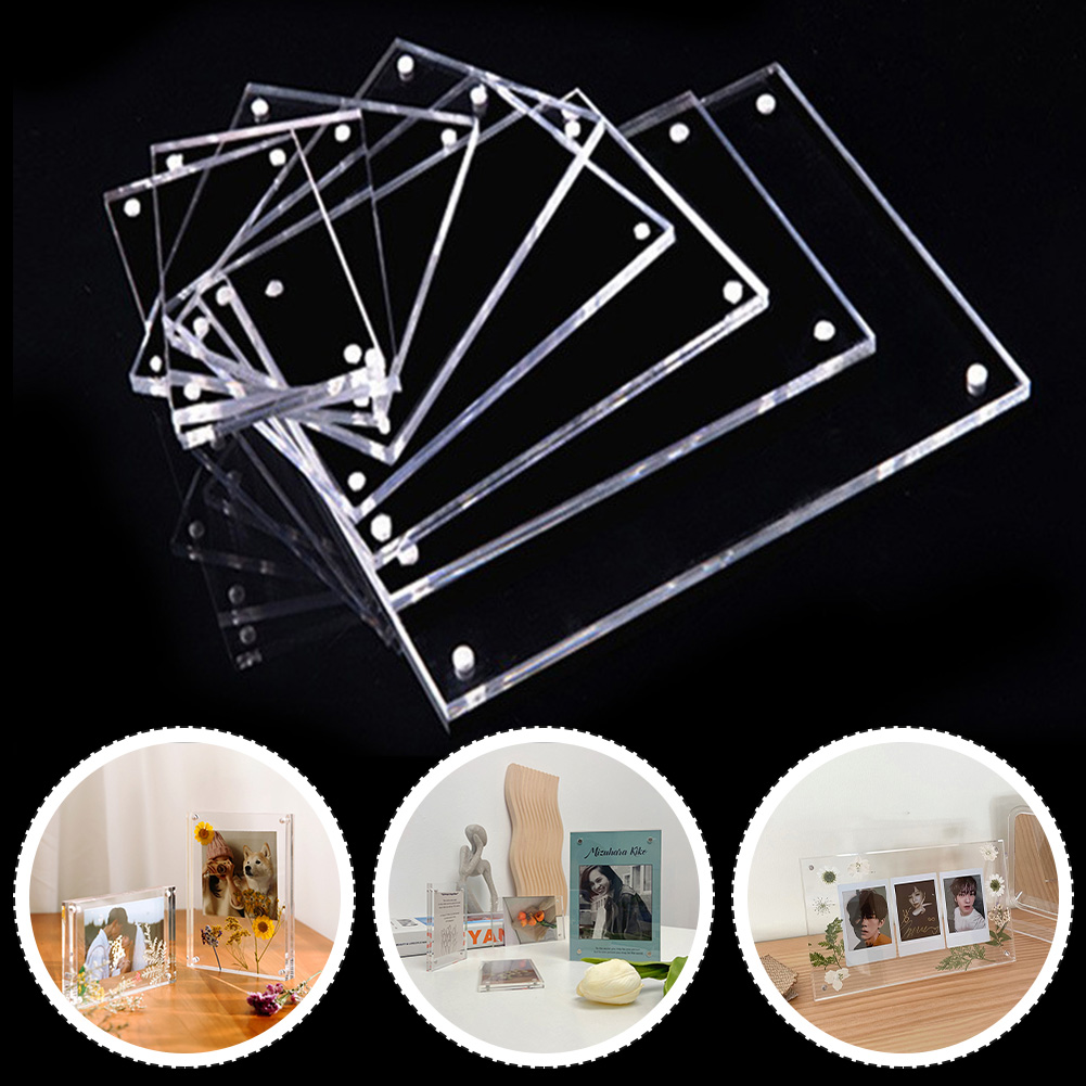 Clear Acrylic Picture Photo Fr - Desk Setup Poster recension och pris