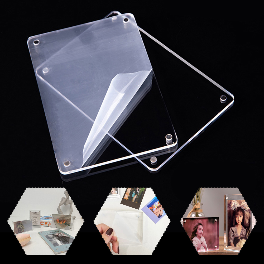 Clear Acrylic Picture Photo Fr - Desk Setup Poster recension och pris